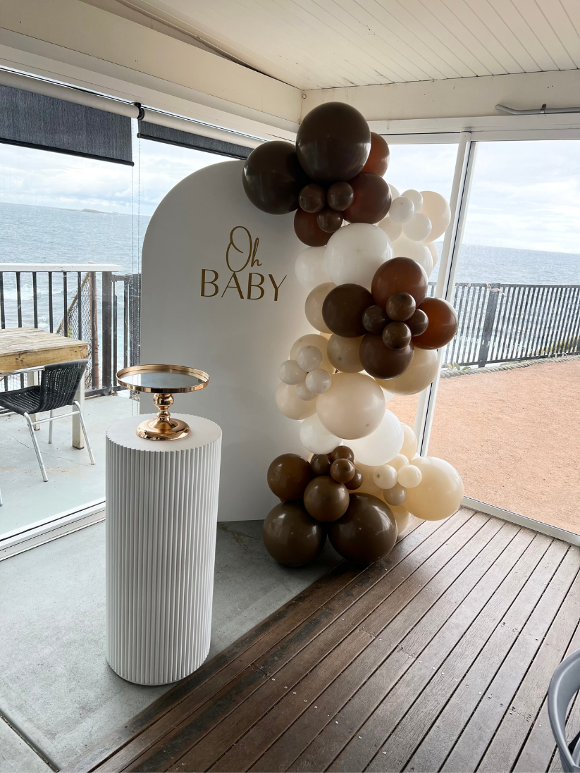 Brown and Beige Balloon Package