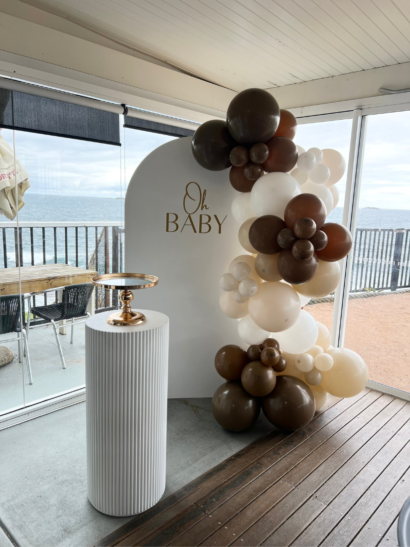 Brown and Beige Balloon Package