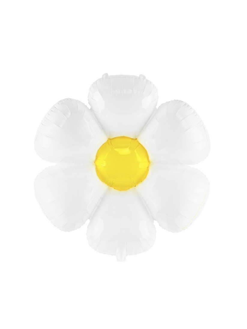 Daisy Flower Foil Supershape 75CM Balloon