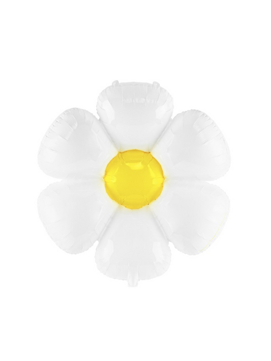 Daisy Flower Foil Supershape 75CM Balloon