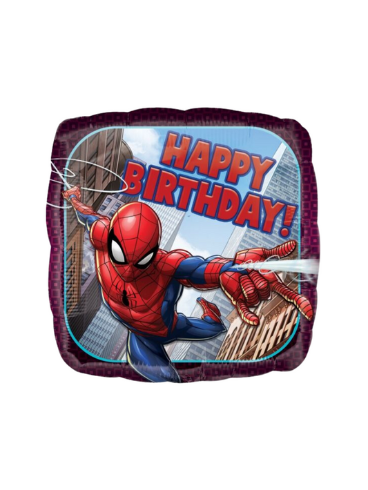 Spiderman Happy Birthday Foil Balloon