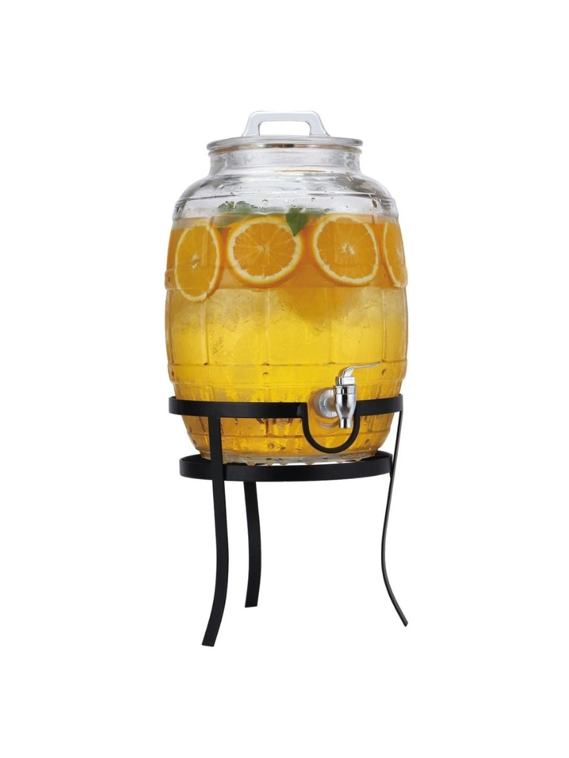 Barrel Drink Dispenser with Stand 10L Hire