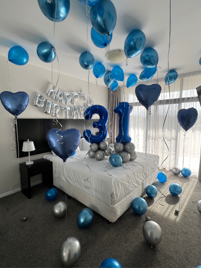 Hotel Room Balloon Setup Wollongong