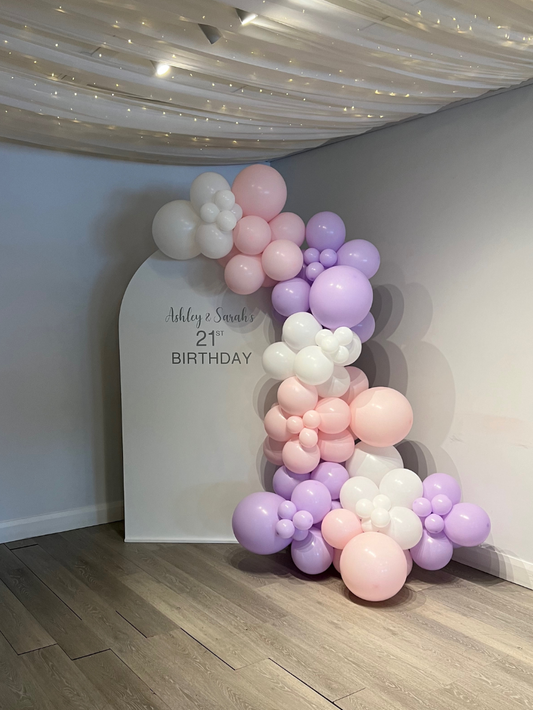 21st Birthday Pastel Balloon Package