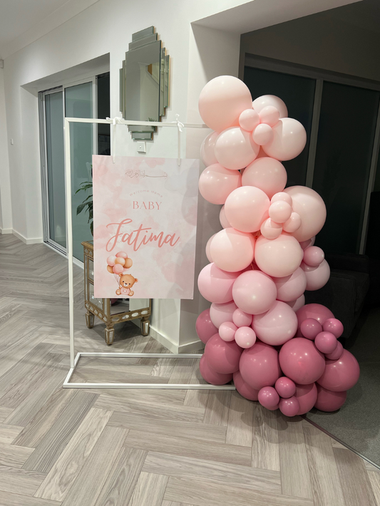 Welcome Baby Sign & Balloon Package