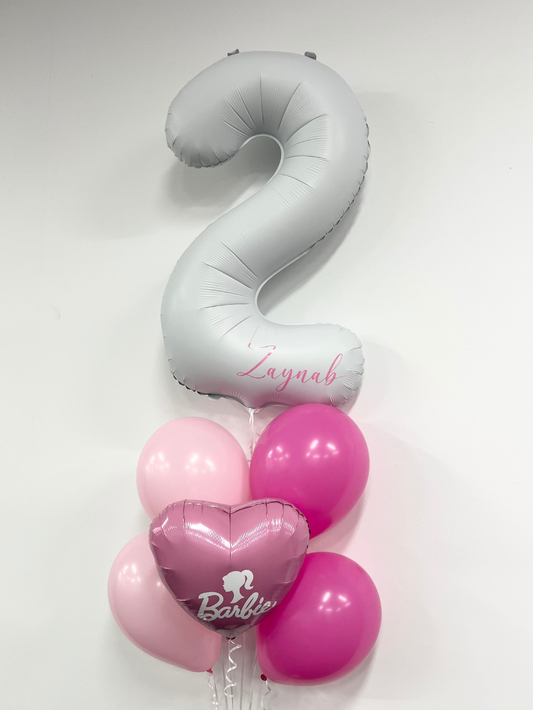 Barbie Balloon Gift Bunch