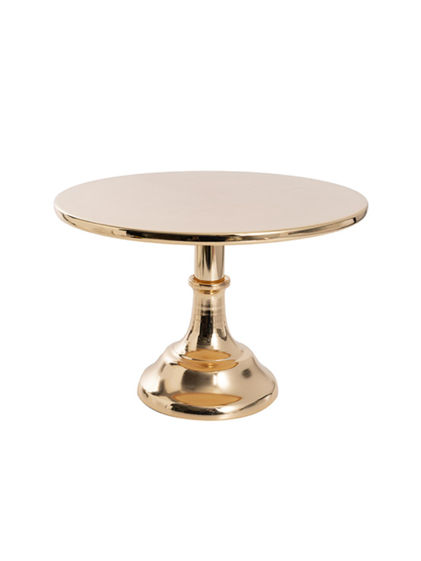 Gold Cake Stand 30cm Hire