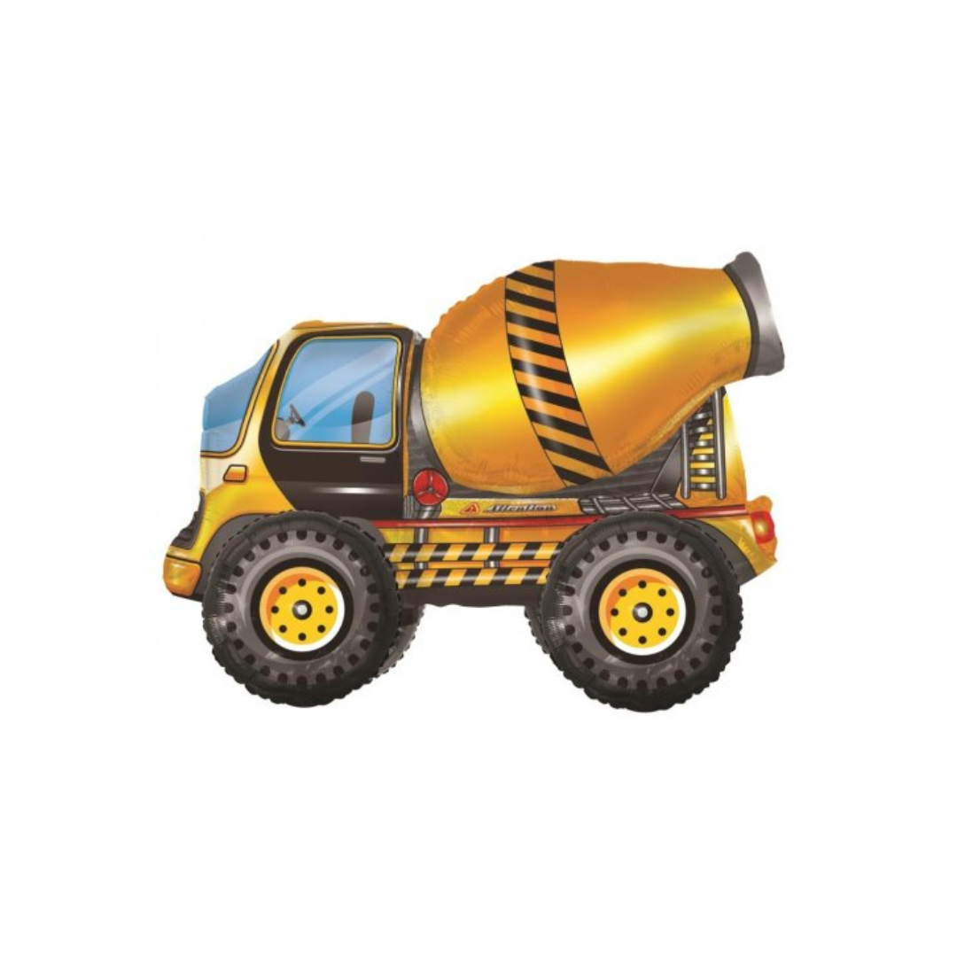 Standing Airz Cement Mixer Balloon (44x64x32cm)