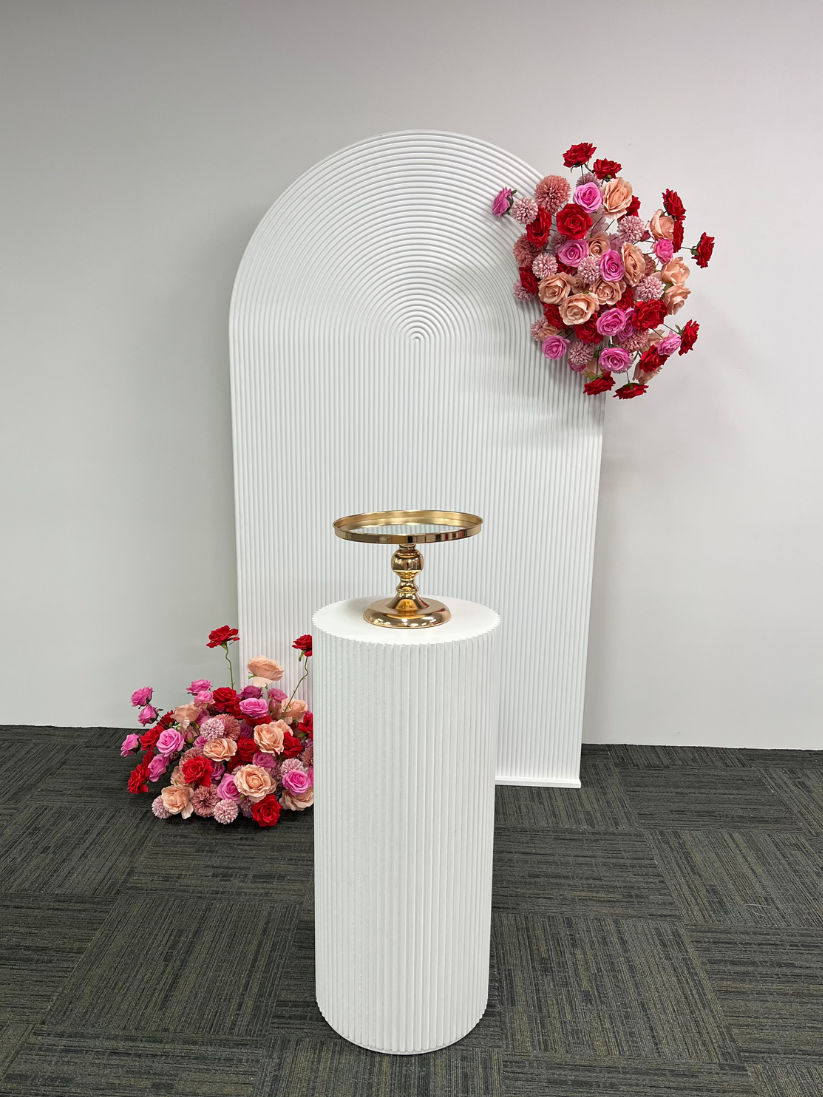 White Ripple Plinth Hire