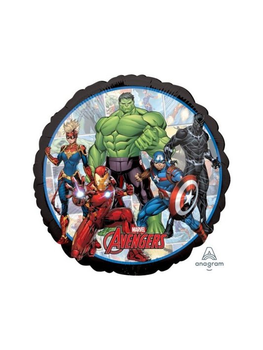 Marvel Avengers Powers Unite Foil Round Balloon