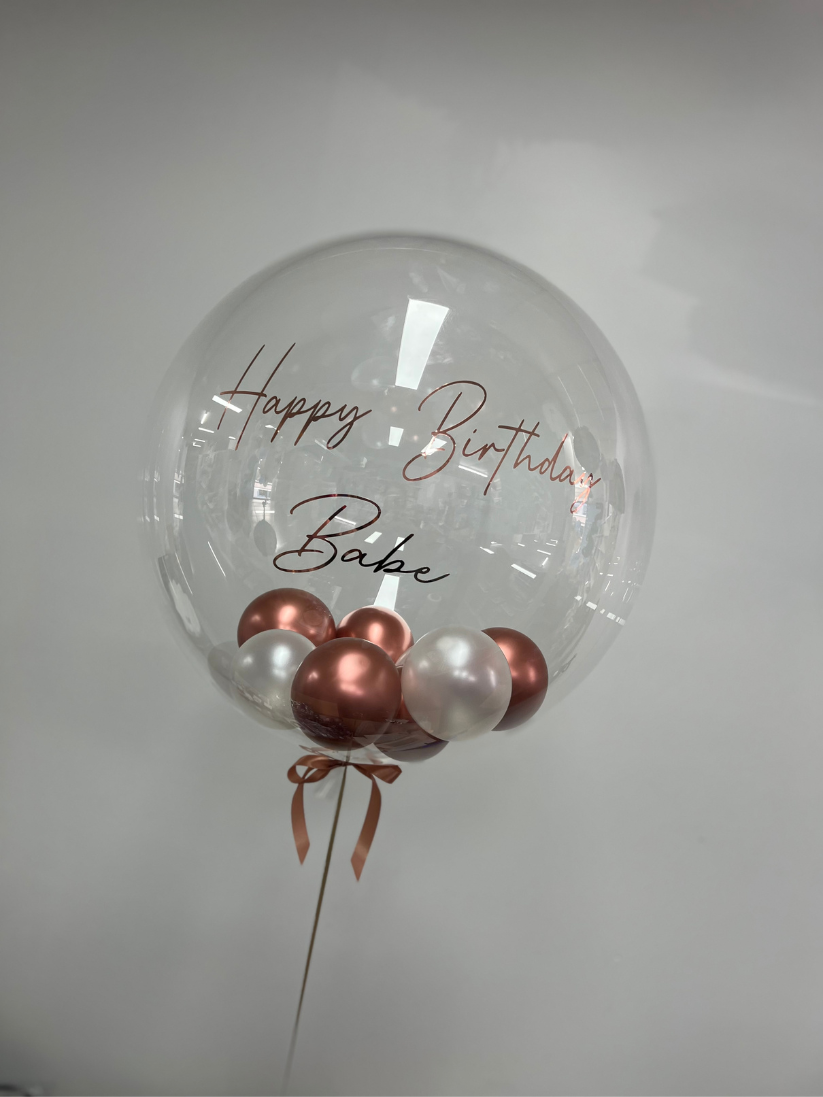 Personalised Clear Balloon